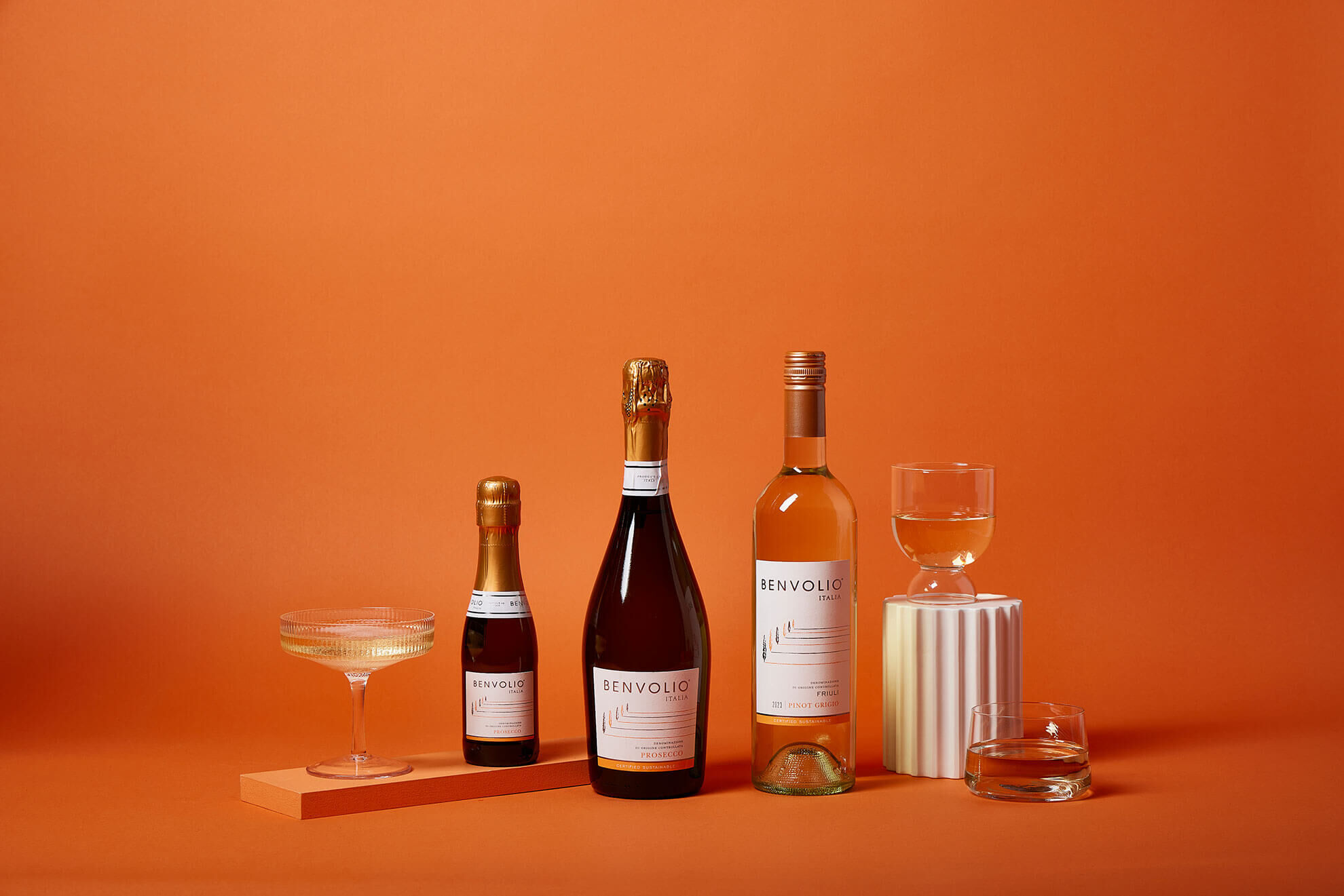 Benvolio Prosecco and Sauvignon Blanc